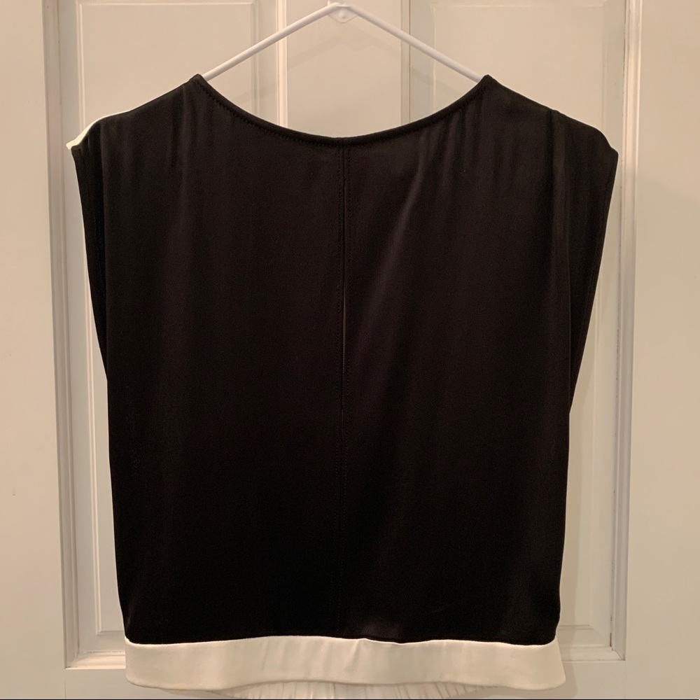 Helmet Lang Dolman Style Sleeveless Top